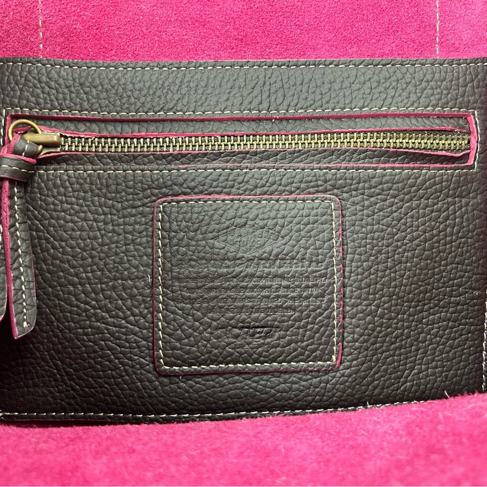 Borge Gaveri J Crew Vintage Leather Tote Bag - Picture 7 of 8